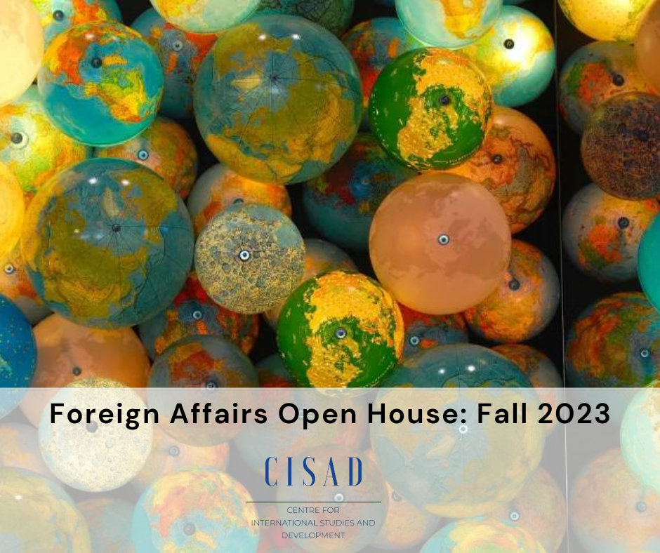 CISAD at Foreign Affairs Open House: Fall 2023