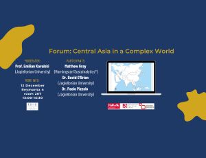 Forum “Central Asia in a Complex World”